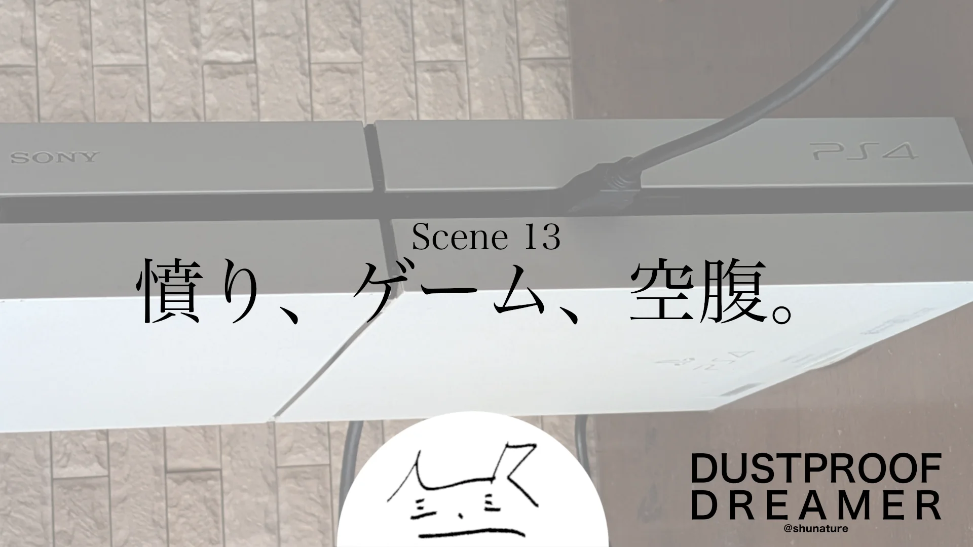 憤り、ゲーム、空腹。