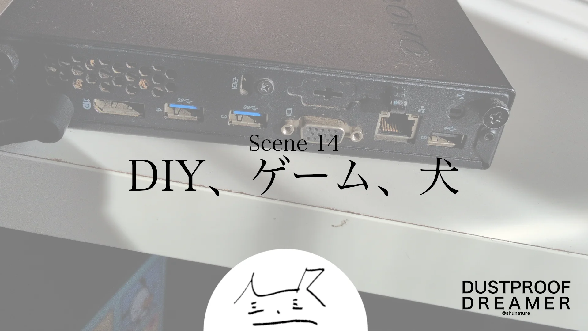 DIY、ゲーム、犬。