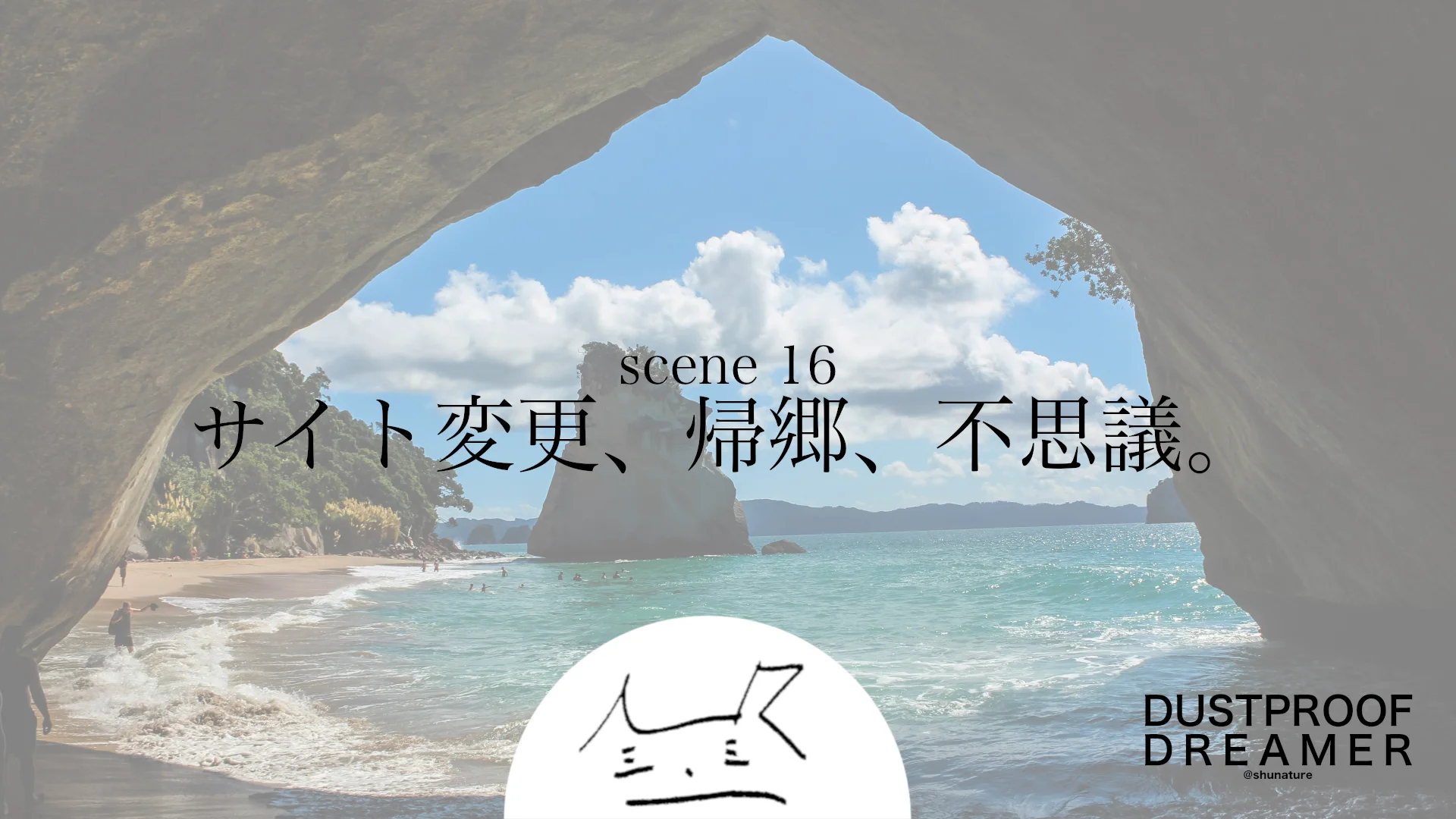 サイト変更、帰郷、不思議。