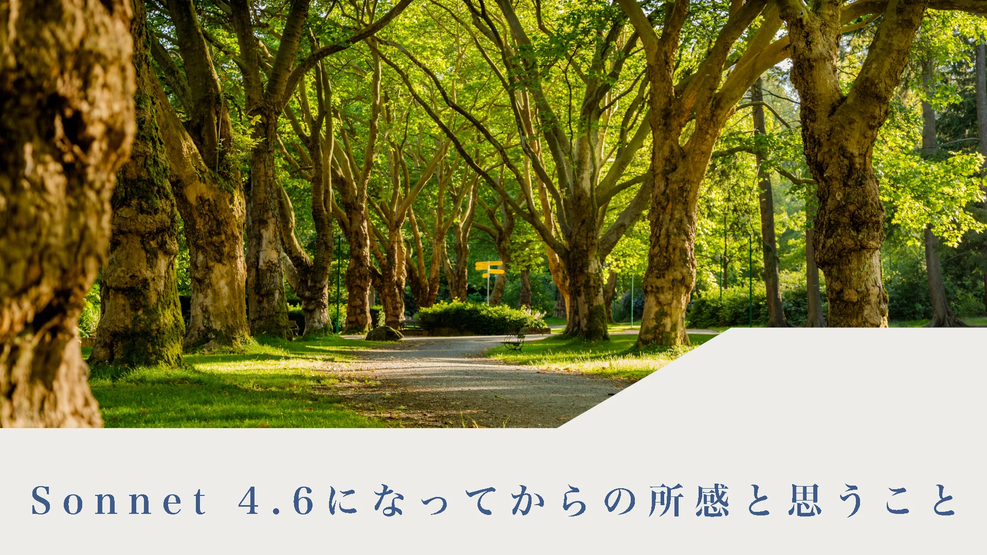 Sonnet 4.6になってからの所感と思うこと